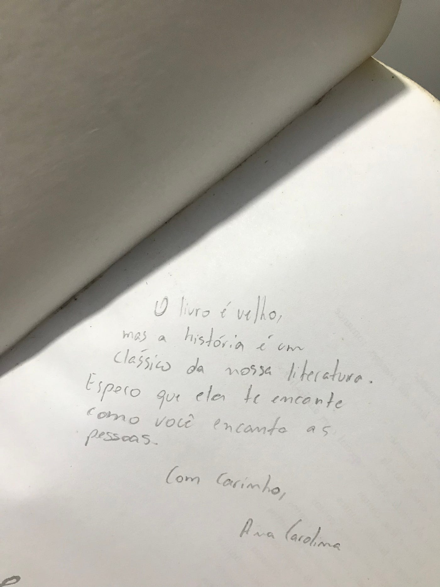 Lembranças perdidas