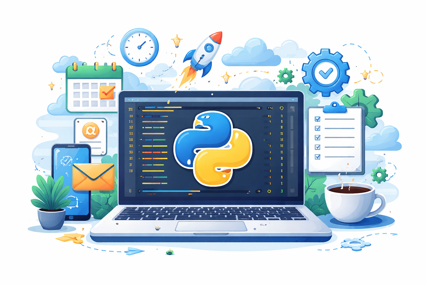 Automating Daily Tasks with Python: A Beginner’s Guide