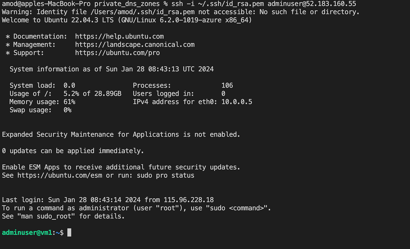 Using Private DNS Zones for Custom Domains in Azure … | by Aamod