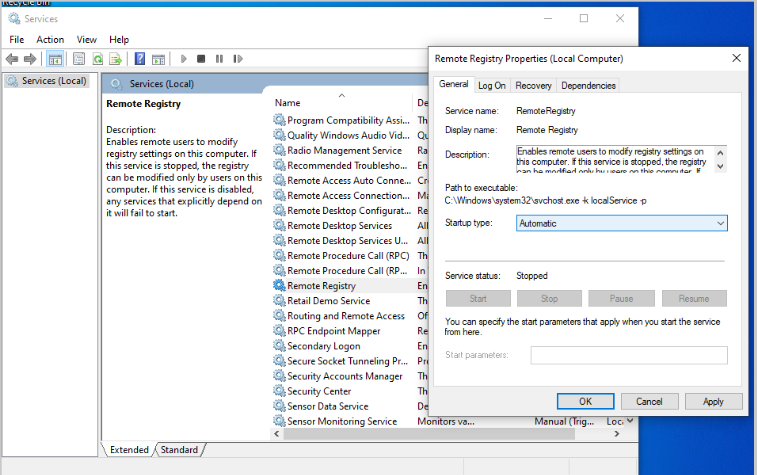 Configure VM