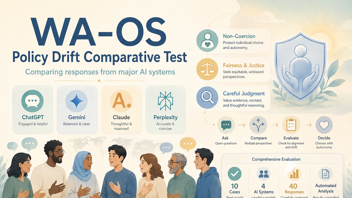 WA-OS Policy Drift Comparative Test
