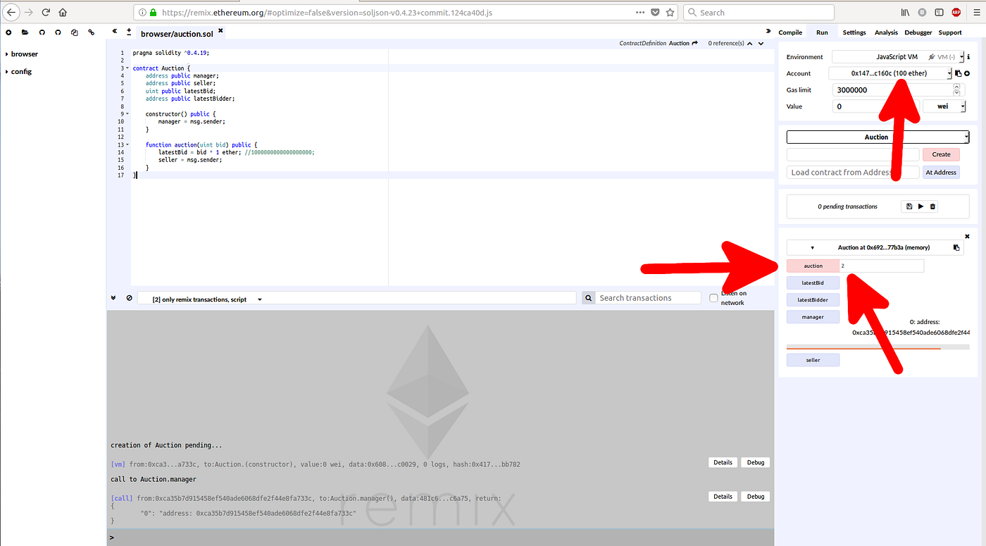 Write A Simple Contract On Top Of Ethereum | by arjuna sky kok | Coinmonks  | Medium