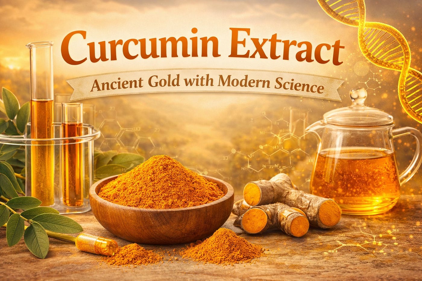 Curcumin Extract: Ancient Gold with Modern Science
