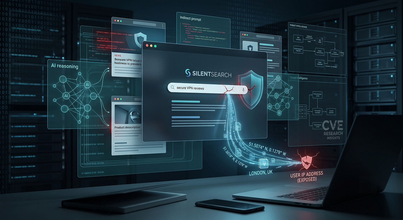 Zero-Click IP Leak in a Privacy Search Engine: Indirect Prompt Injection & Silent Patching