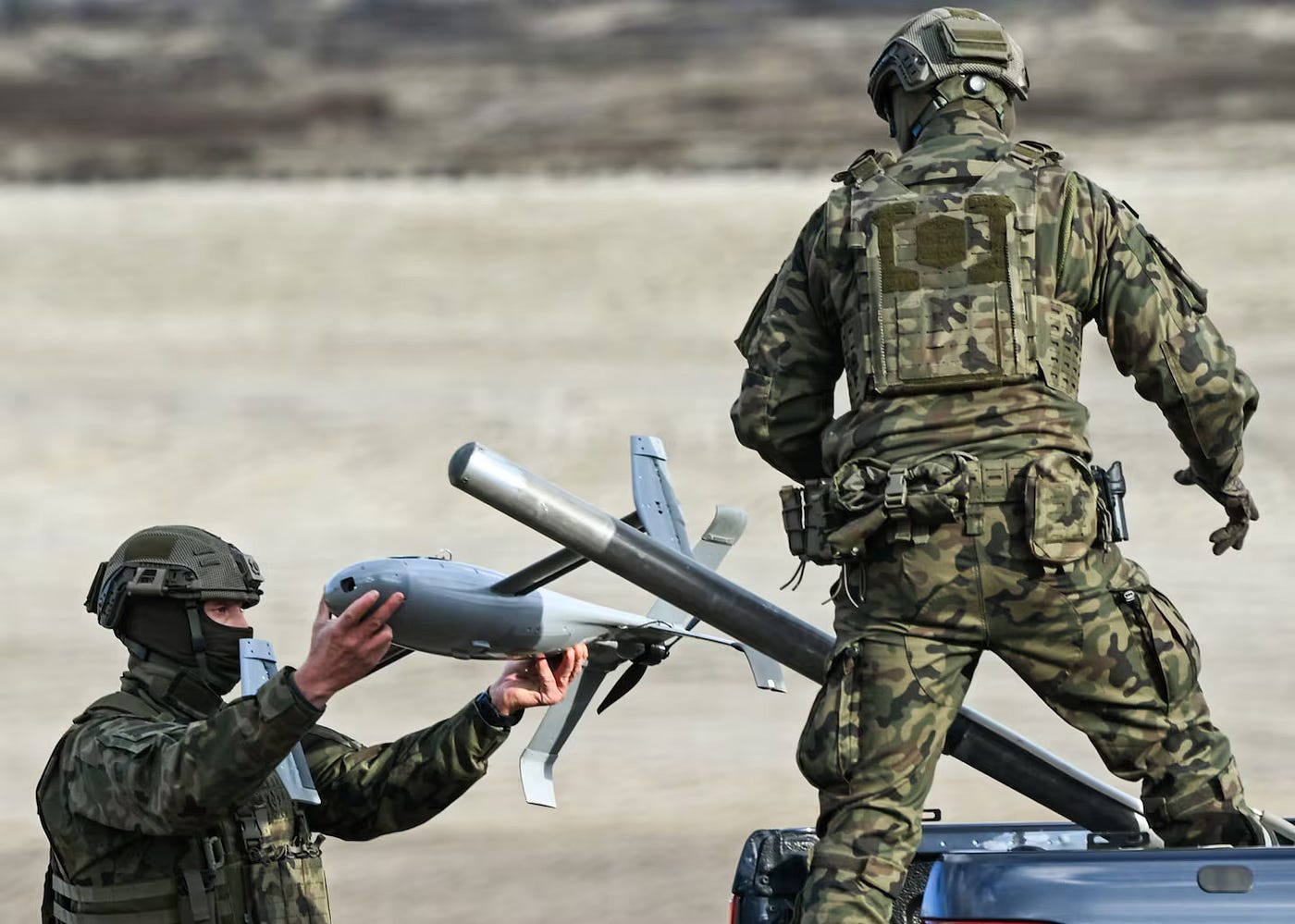 Photo taked from https://www.defensenews.com/global/europe/2026/05/05/nato-nations-size-up-an-interceptor-drone-bazaar-where-low-price-is-everything
