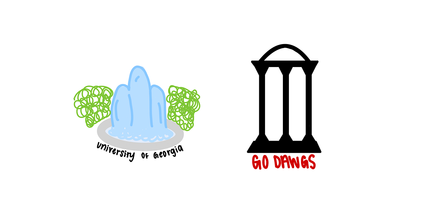 Initial iPad sketches exploring layout, shape, and detail options for the Athens inspired patch.