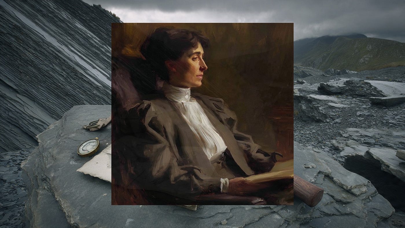 Margaret Crosfield: Mapping Deep Time on Suffragette Paper