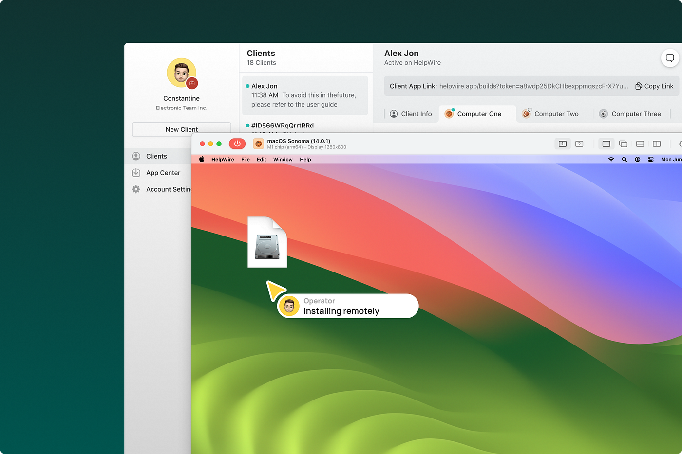 Installing Software Remotely with HelpWire