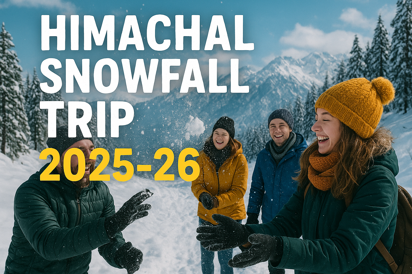 Himachal Snowfall Trip 2025–26: Explore the Best Winter Holiday Package