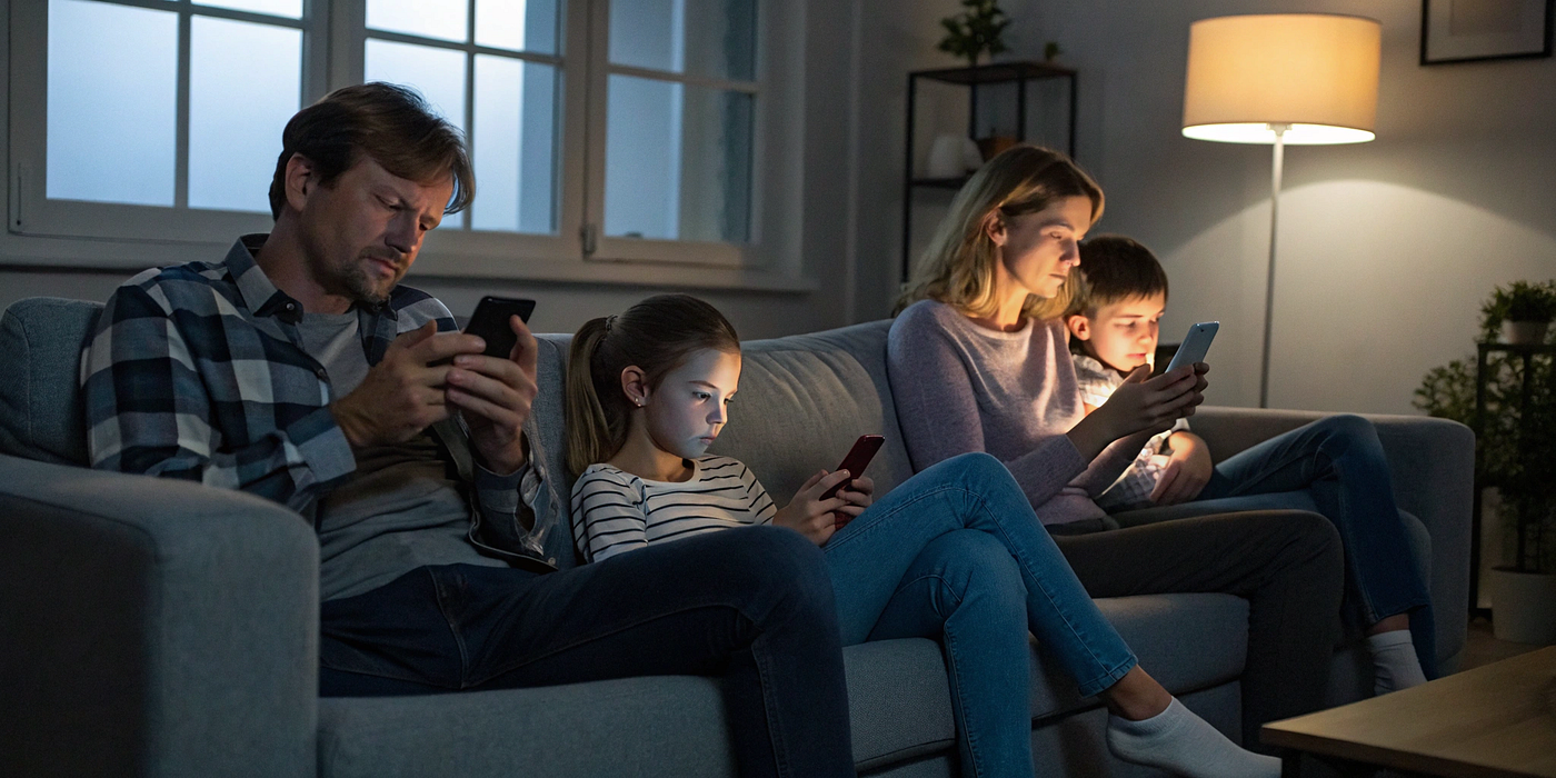 The Impact of Social Media Addiction on Family Relationships