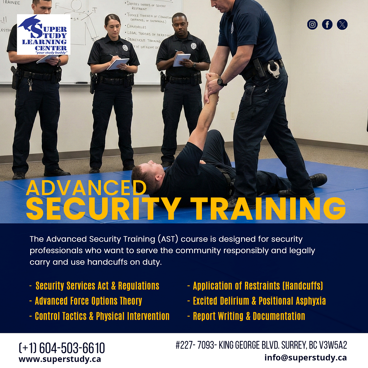 AST (Advanced Security Training): Be Prepared for the Moments That Matter