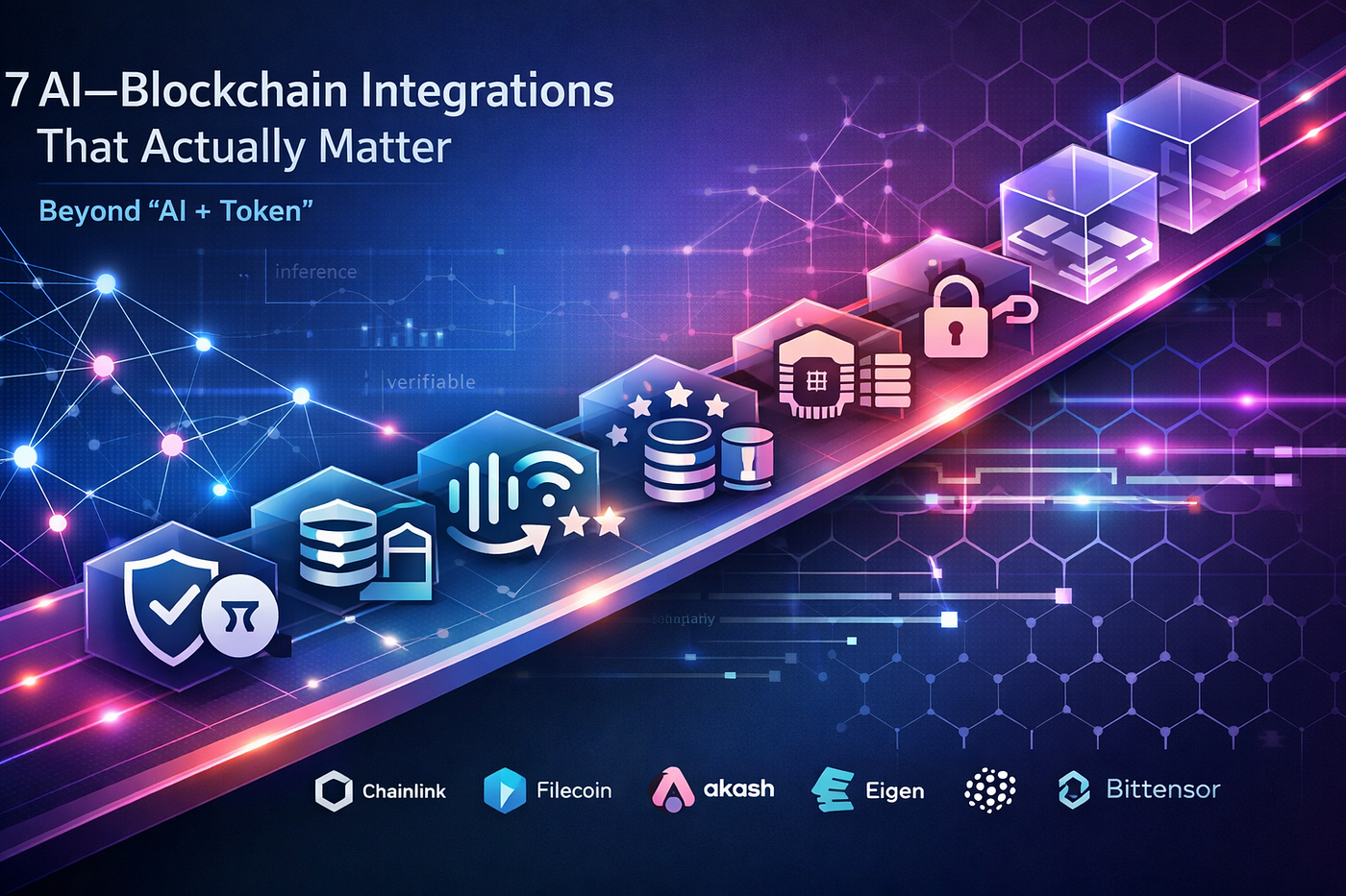 7 AI–Blockchain Integrations That Actually Matter | by Bhagya Rana | Jan,  2026 | Medium