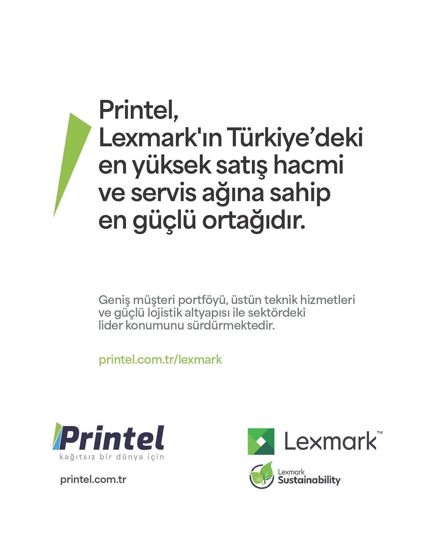 Kurumsal Baskı Çözümlerinde Lexmark ve Printel İş Birliği