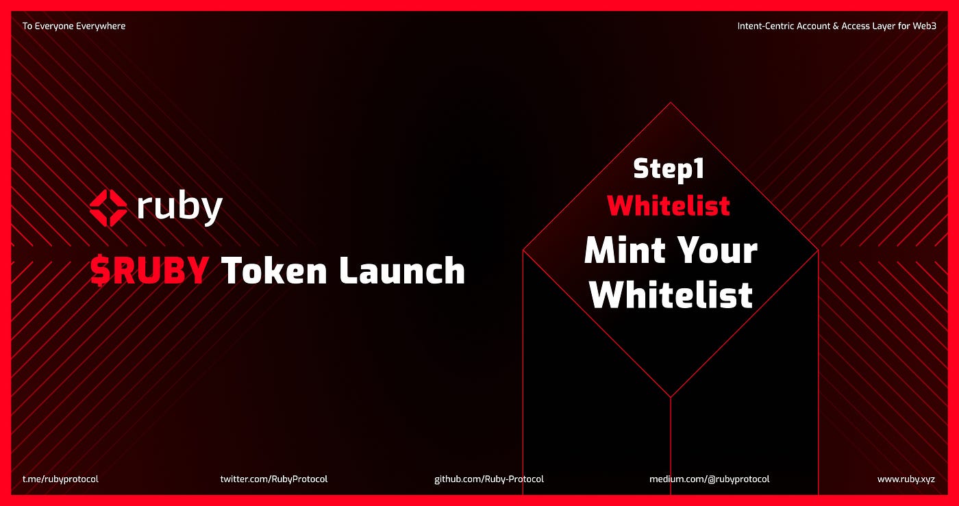 Announcing The $RUBY Token Launch | by Ruby Protocol | Medium
