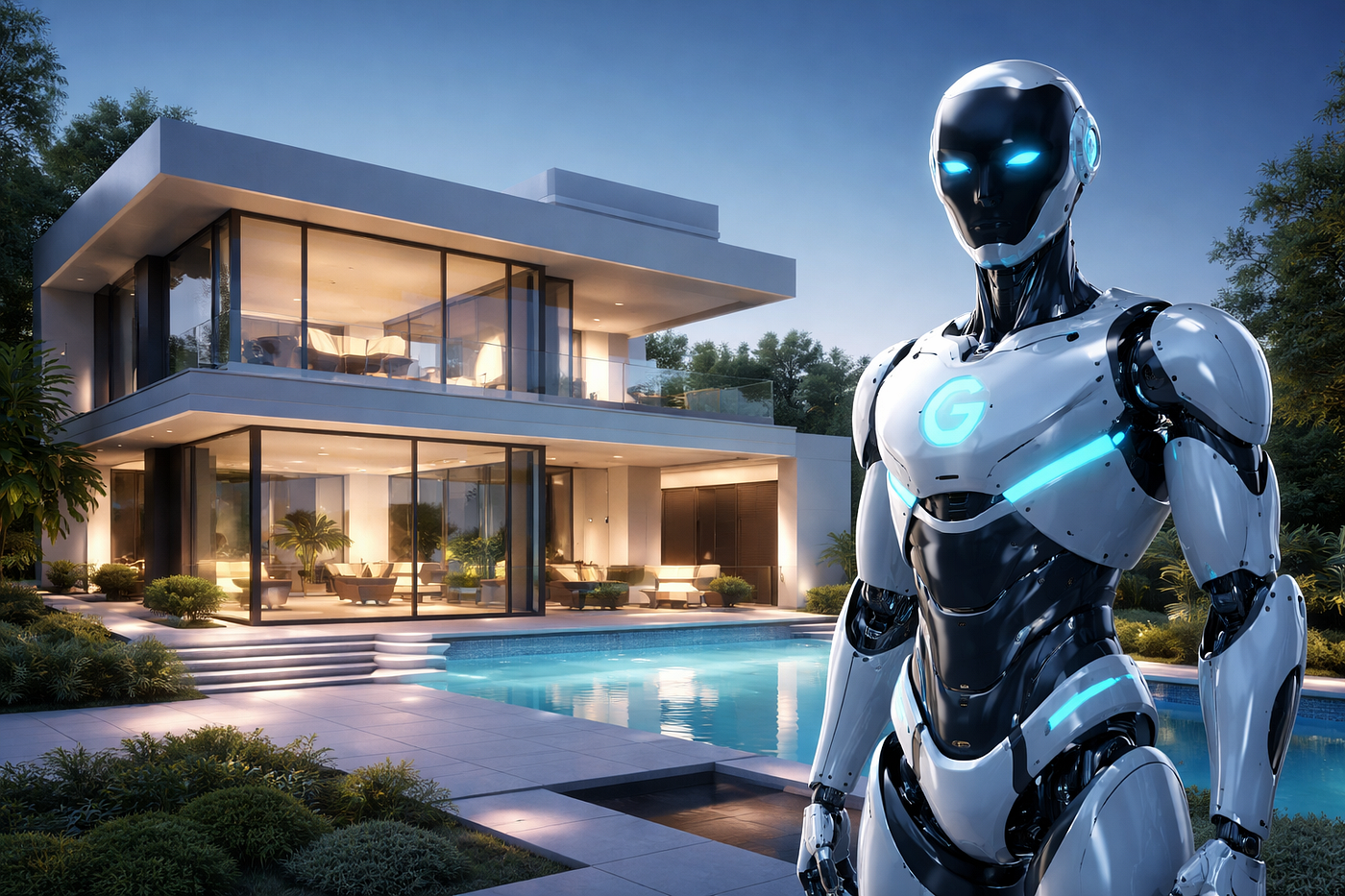inteligentna willa sterowana poprzez autonomiczne api gemini