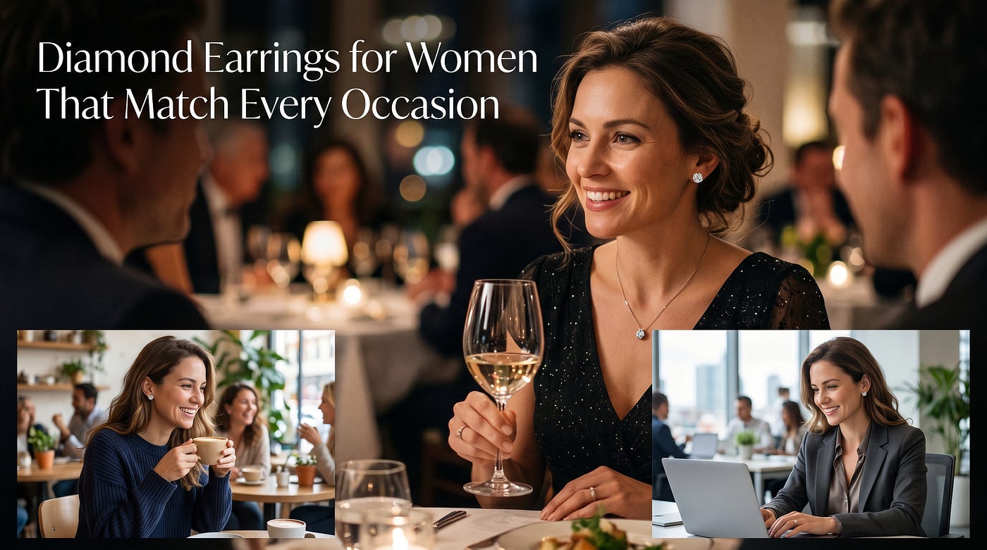 How to Choose Diamond Earrings for Women That Match Every Occasion!