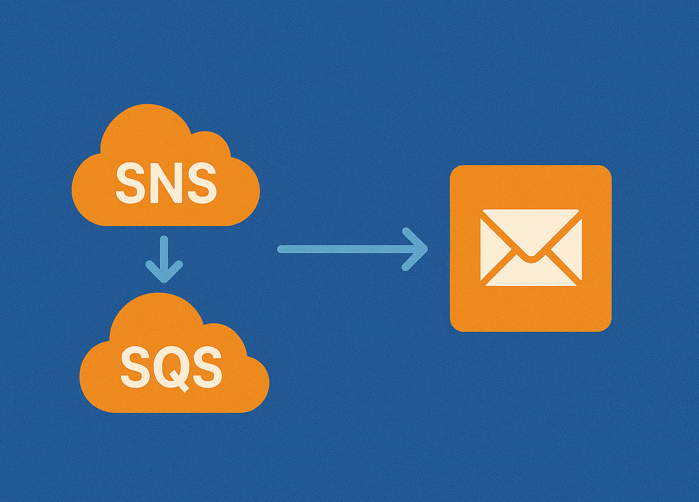 Use of Amazon SNS and SQS for Asynchronous Communication and Large Message Handling