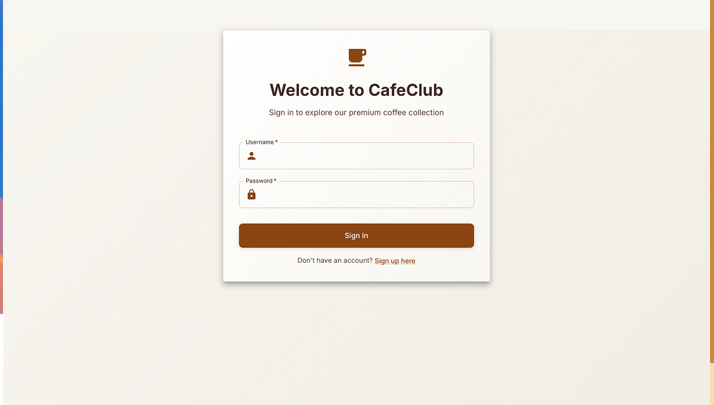 BugForge write up— Cafe Club