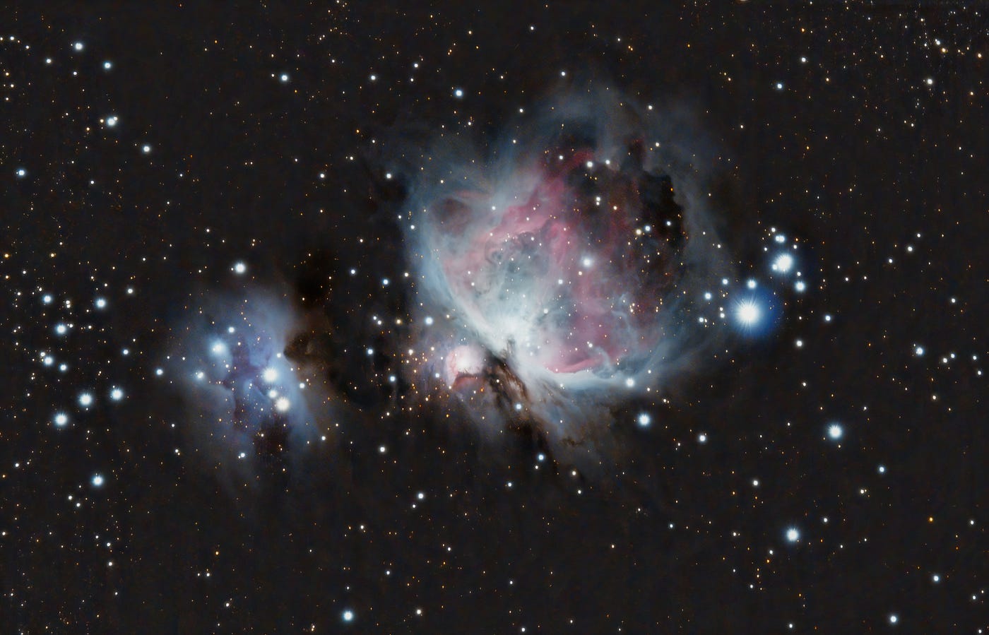How I photographed the Orion Nebula from my light polluted backyard | by  Shishir Iyer | Medium