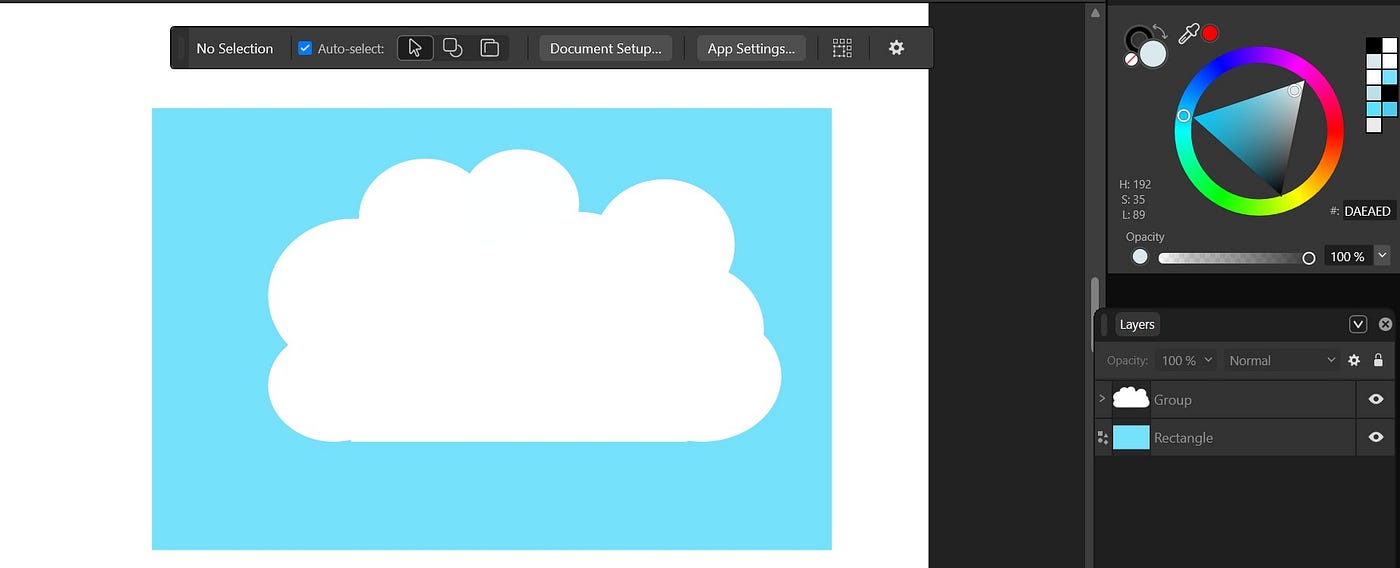 How to Use Flat/Stacked Shadows in Affinity (by Canva) to Add Depth to Minimalist Designs