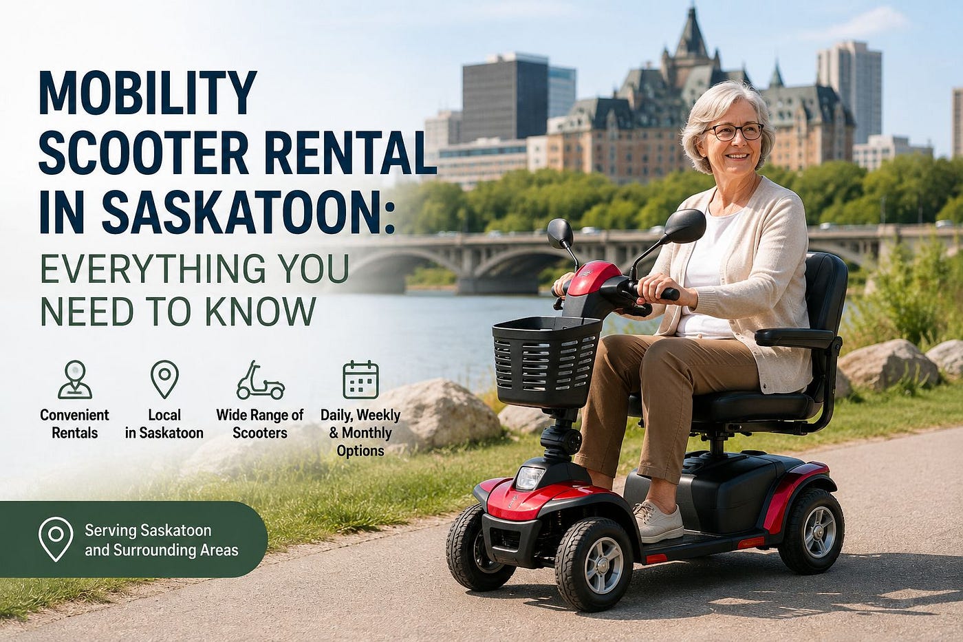 Mobility Scooter Rental in Saskatoon: Everything You Need to Know
