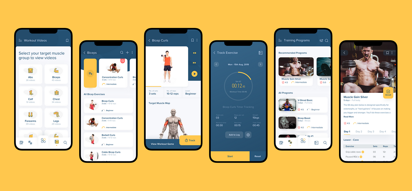 UI/UX Case study: Keep Trainer-Home Workout & Fitness Trainer