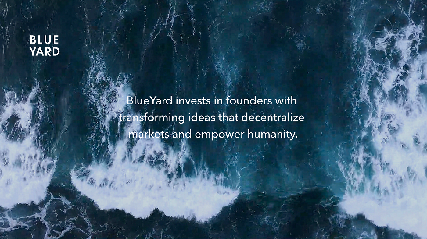 BlueYard Crypto 1. When we began forming the contours of… | by BlueYard  Capital | Medium