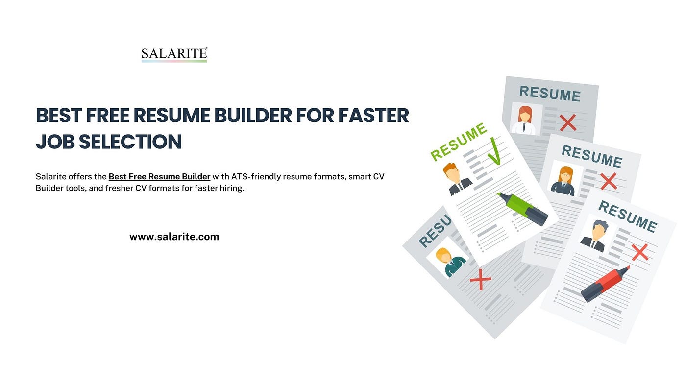 Best Free Resume Builder for Faster Job Selection
