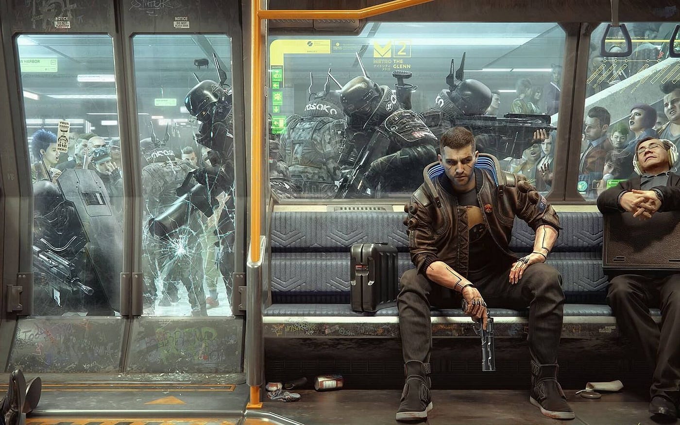 Cyberpunk 2077 mods let V use NPCs' cool cyberware