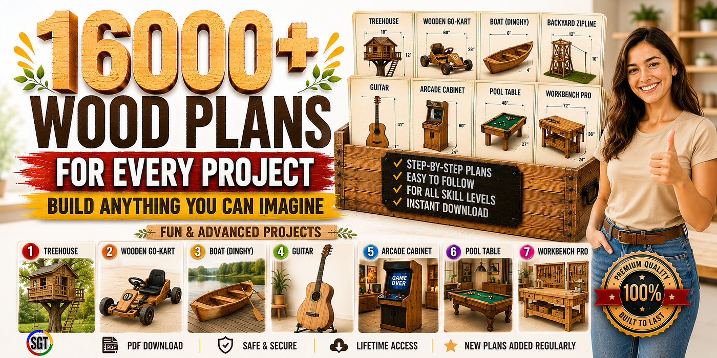 Olivia’s 10 Creative Woodworking Projects: A Weekend of Big Ideas