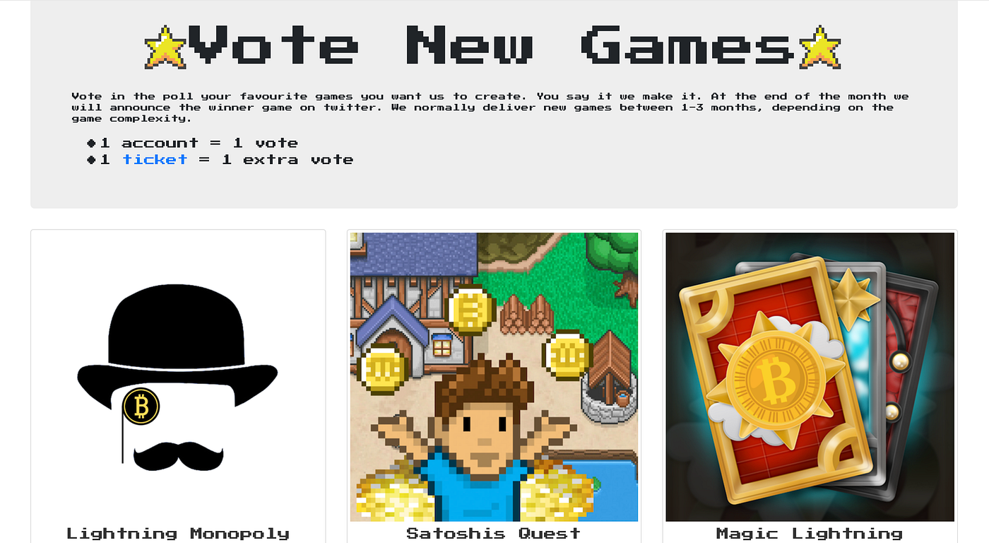 Building Satoshis Games #6. Another article of Satoshis Games… | by Carlos  Roldan | Medium