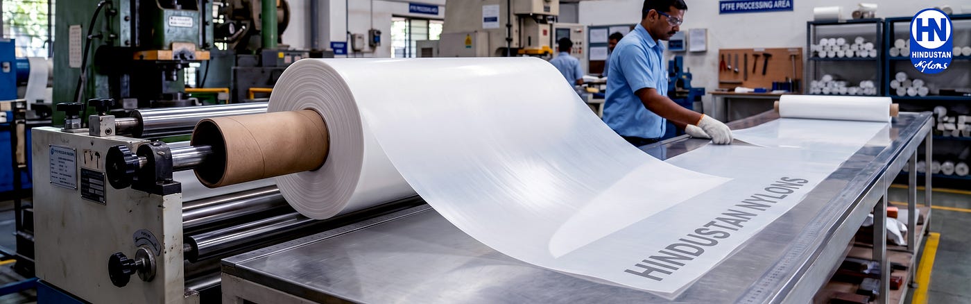 PTFE Skived Sheet — Hinustan Nylons