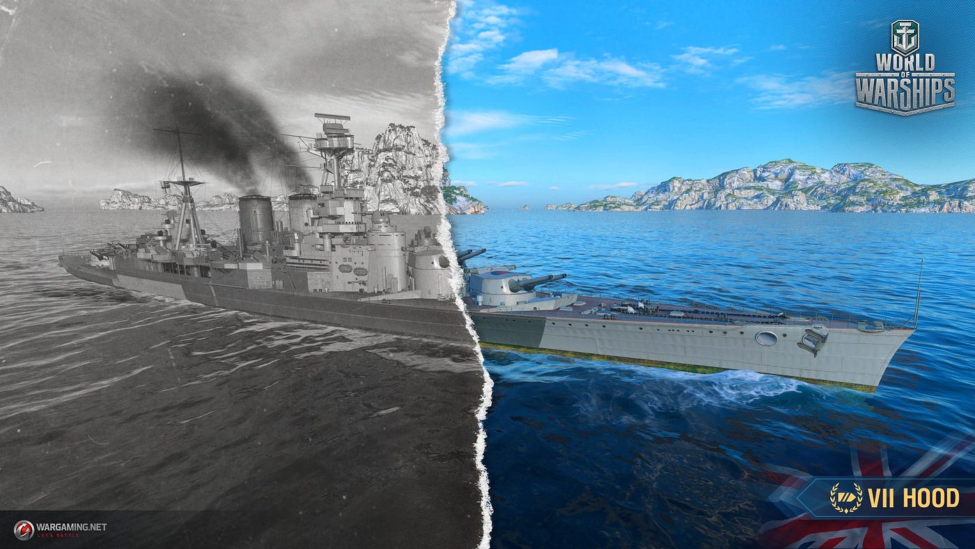 HMS Hood and Destruction In the Denmark Strait | by World of Warships  History | Medium