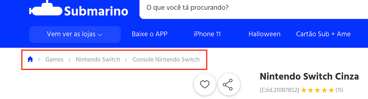 Tudo de Nintendo no Submarino