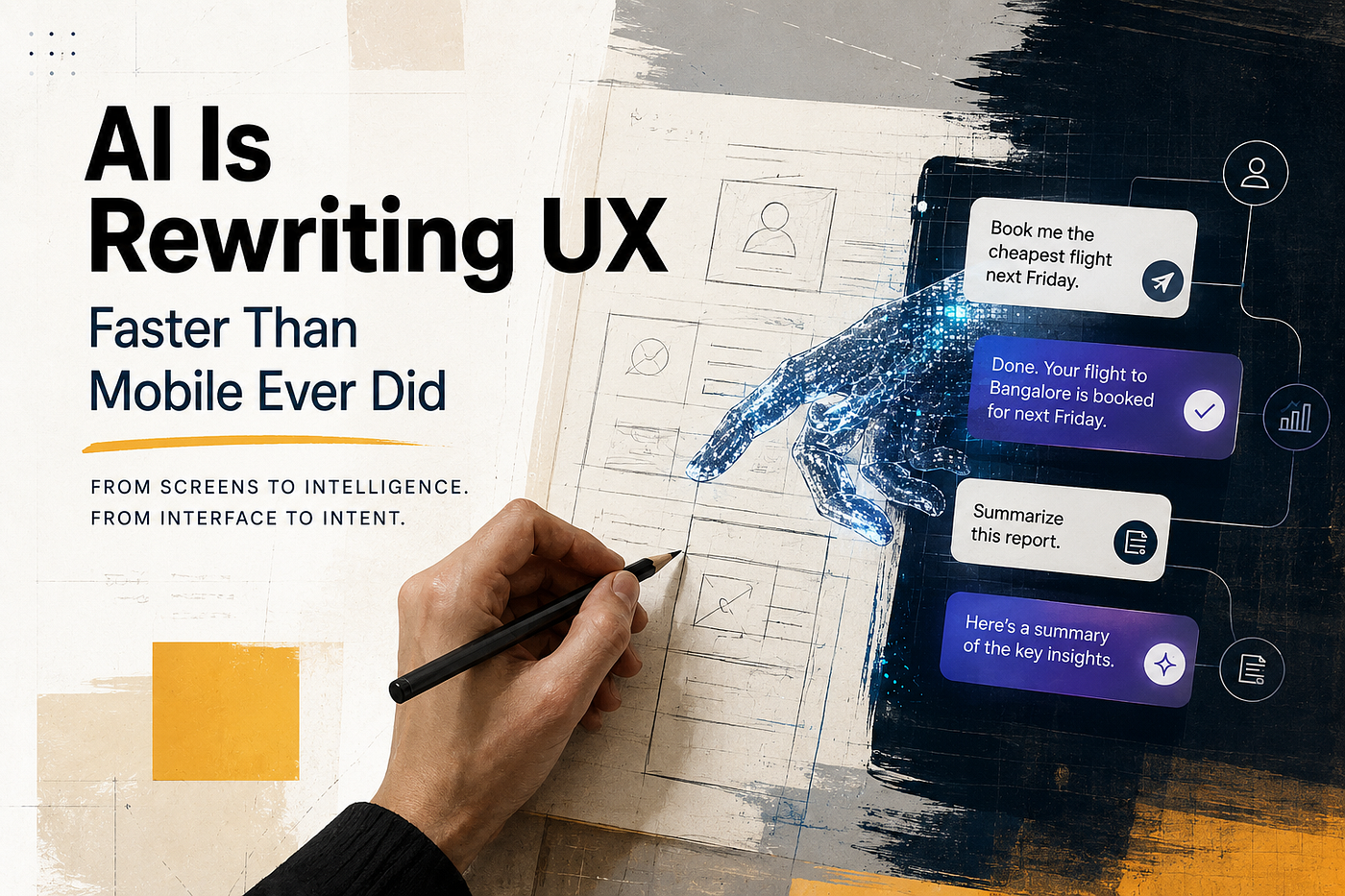 AI Is Rewriting UX Faster Than Mobile Ever Did