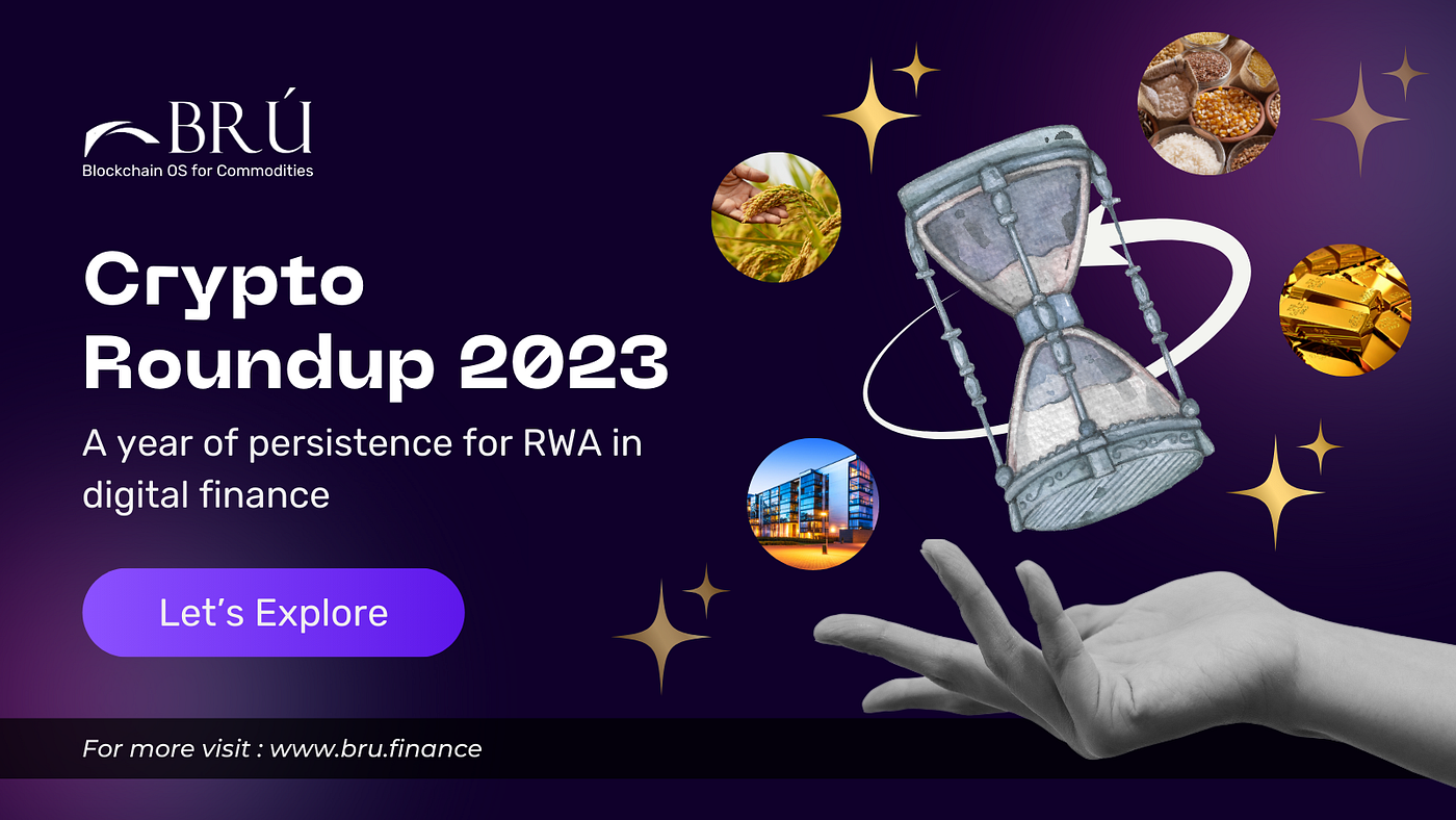 Crypto Roundup 2023: A year of persistence for RWA in digital finance | by  Brú Finance | Brú Finance | Medium