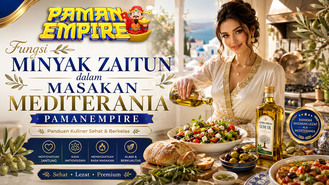 Fungsi Minyak Zaitun dalam Masakan Mediterania PAMANEMPIRE