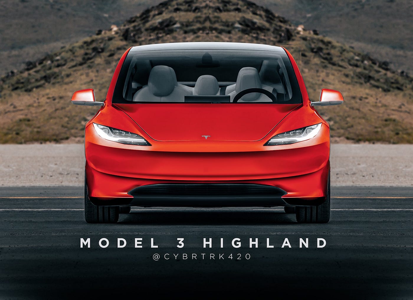 Tesla Model 3 'Project Highland' Gets Rendered One More Time Before Its  Official Reveal - autoevolution