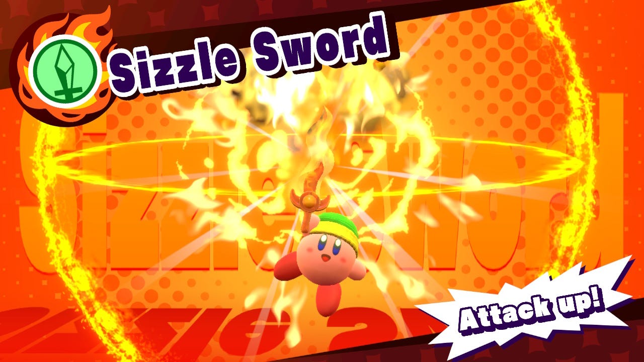 So what happened to combining Kirby's powers with other powers or