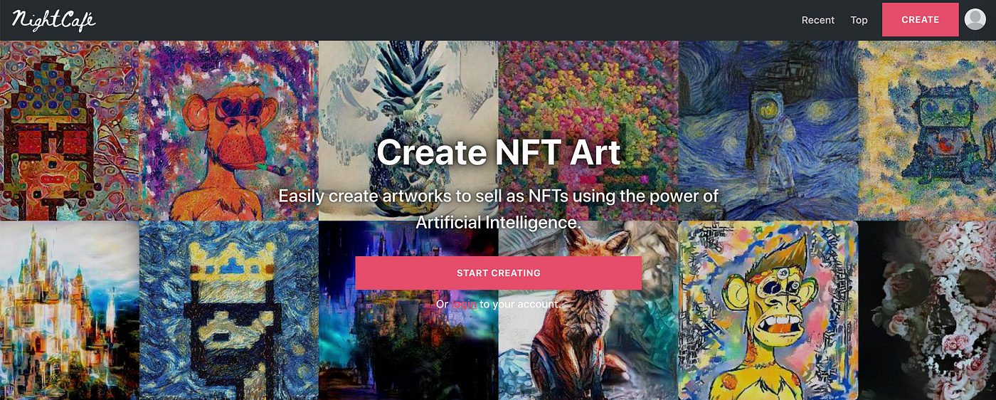 AI NFT Generator - AI NFT Maker to Create your NFT Art Collection