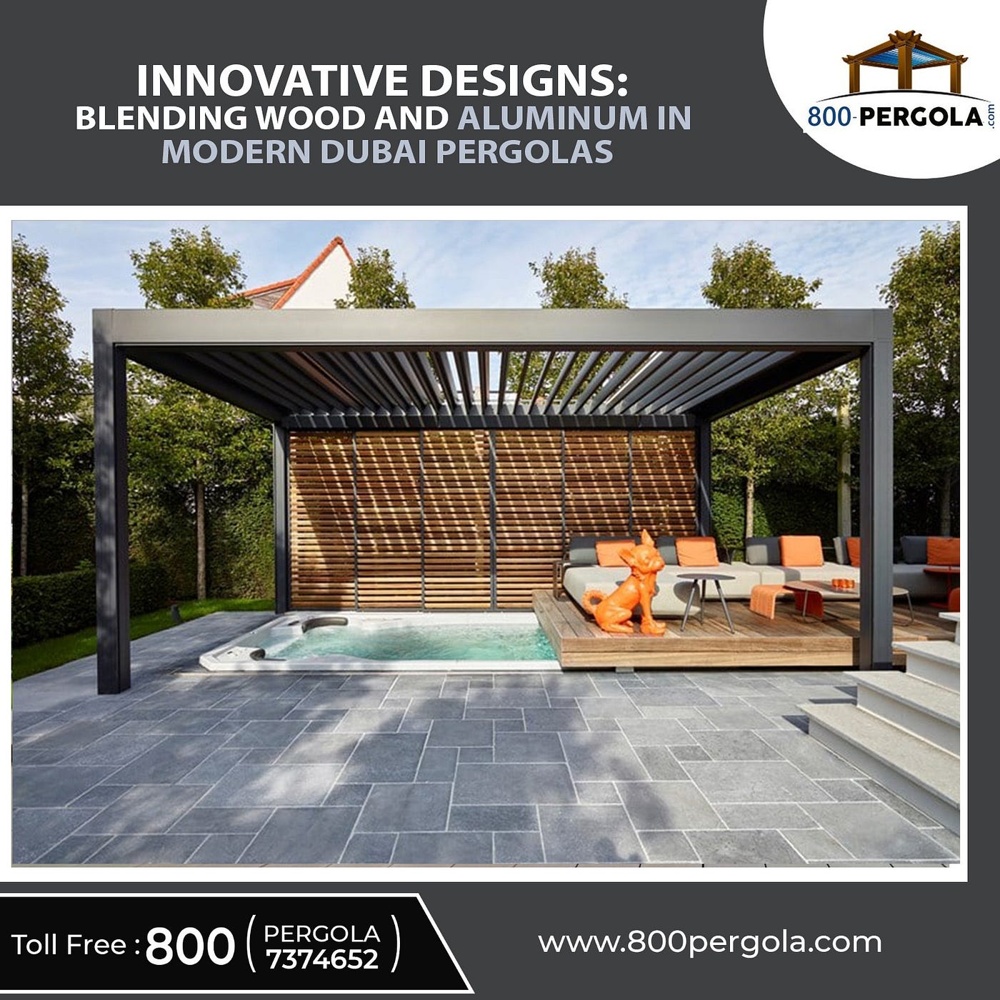 Innovative Designs: Blending Wood and Aluminium in Modern Dubai Pergolas |  by Saeedilaria | Medium