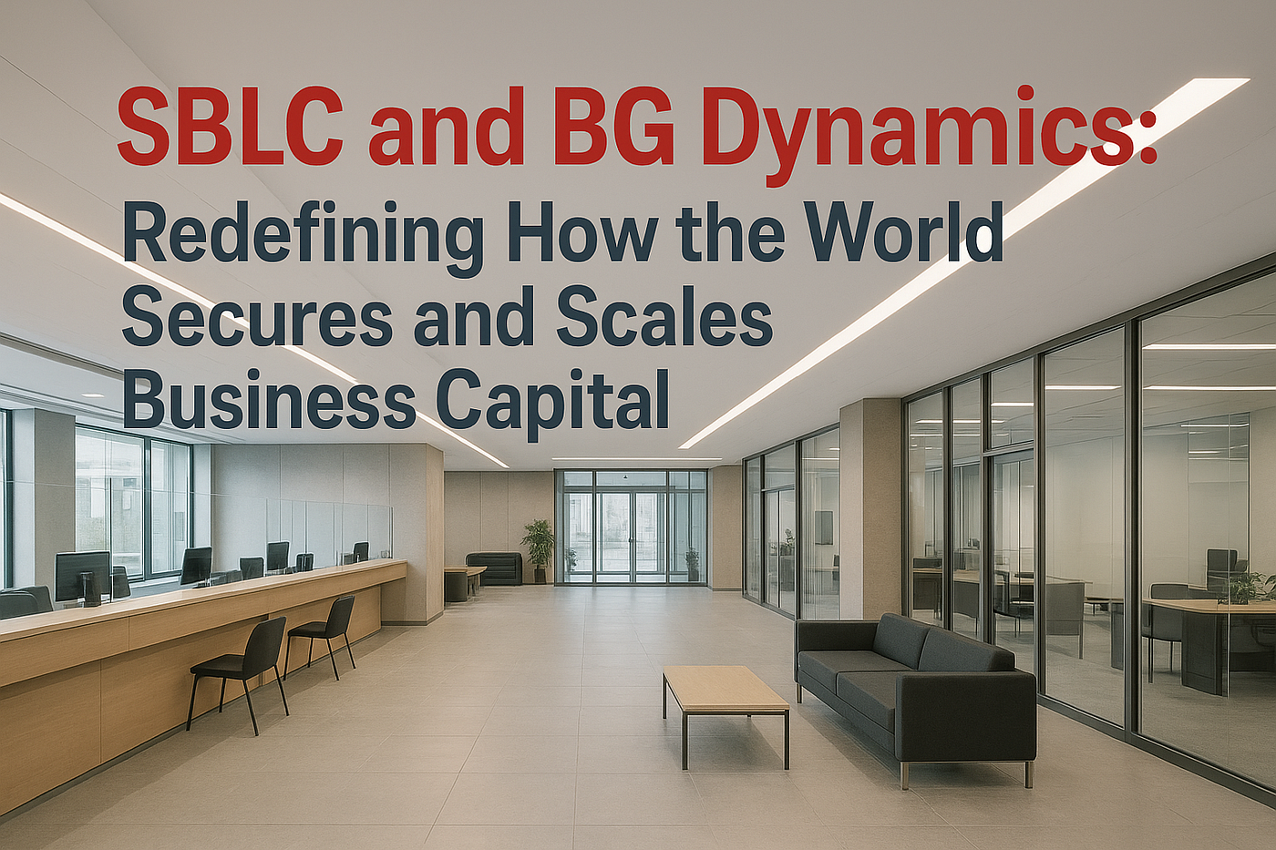 SBLC and BG Dynamics: Redefining How the World Secures and Scales Business Capital