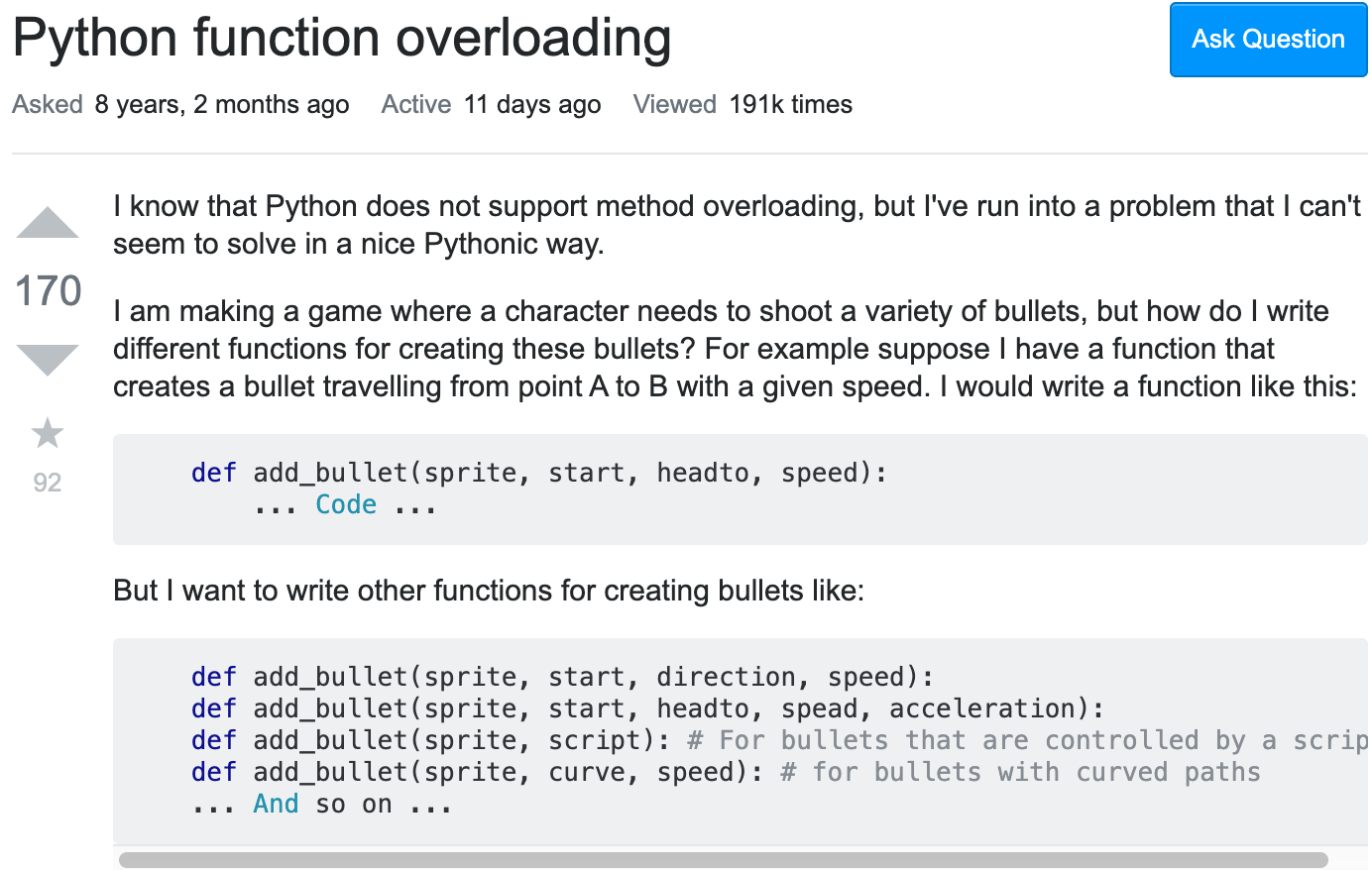 Operator overloading in Python