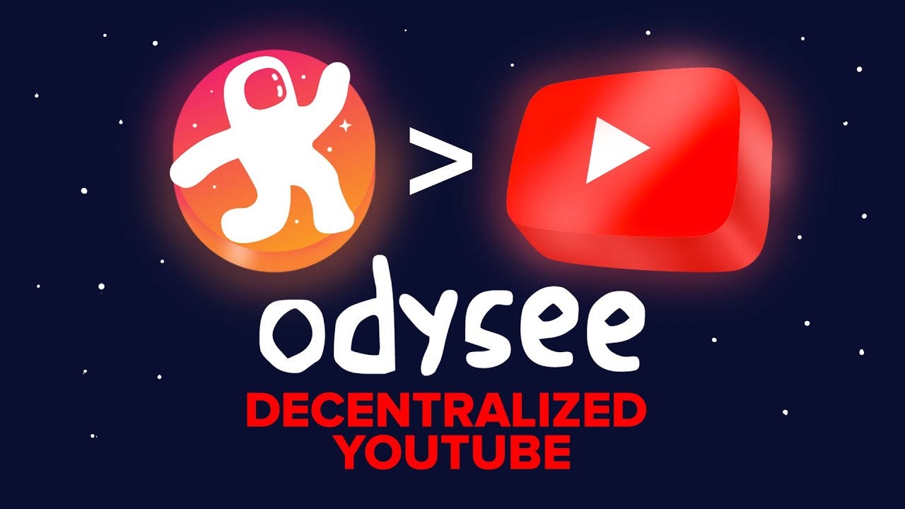 Breaking the Chains with Odysee: A Decentralized Alternative to YouTube |  by Mike Abramo | Coinmonks | Medium
