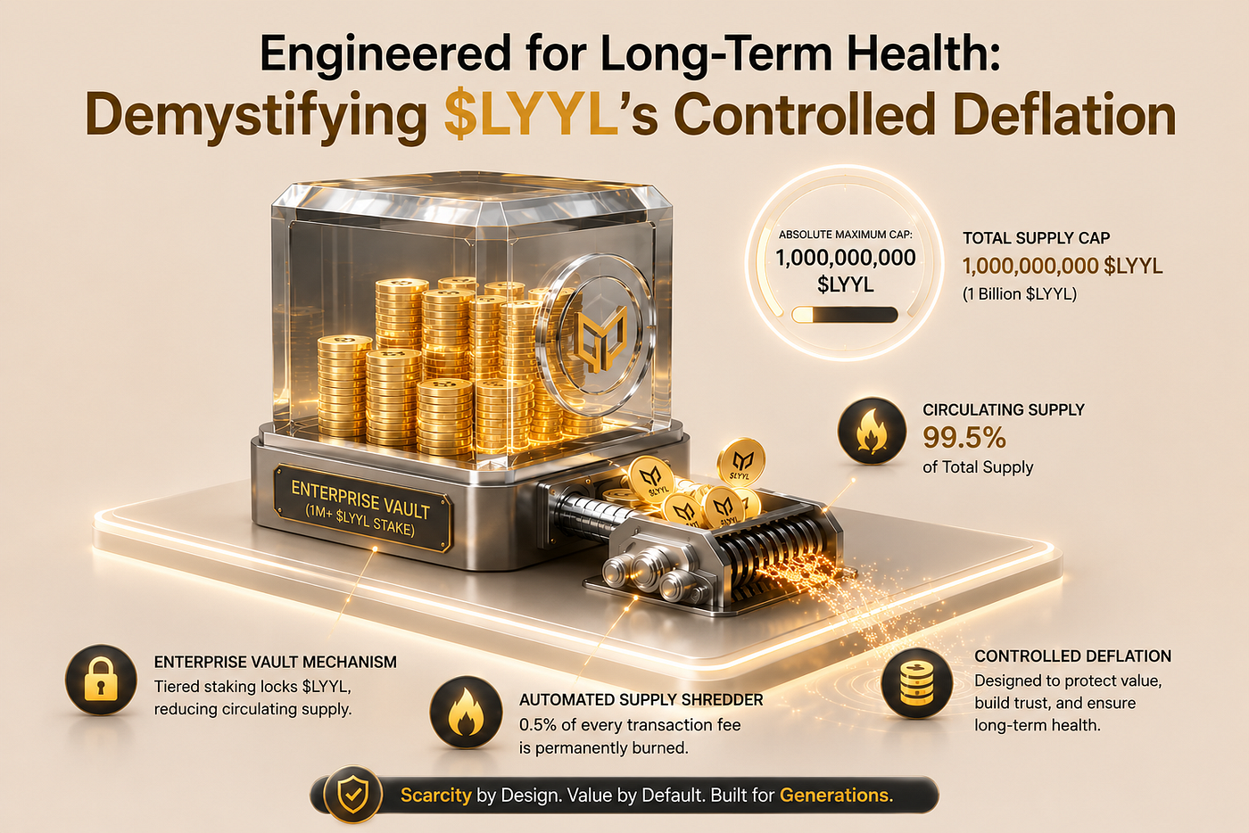 Engineered for Long-Term Health: Demystifying $LYYL’s Controlled Deflation