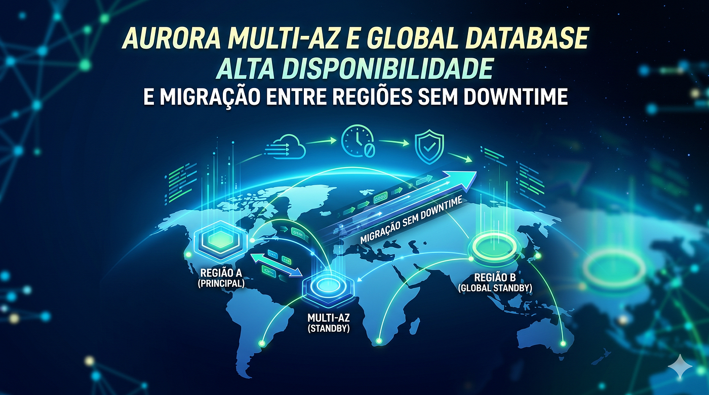 Projeto Prático: Aurora Multi-AZ e Global Database, Alta Disponibilidade e Migração entre Regiões…