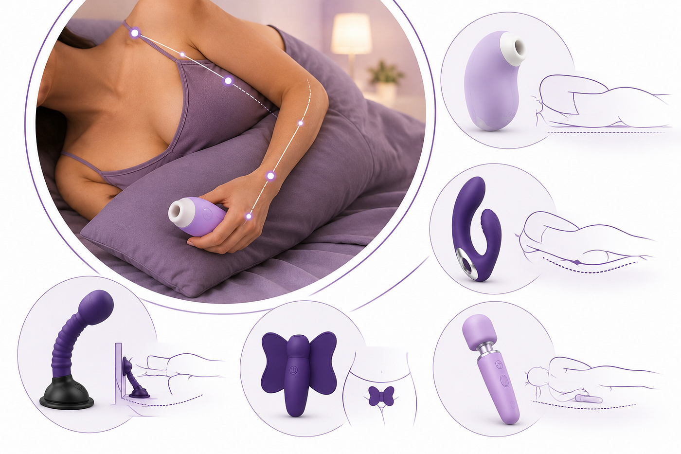 Ergonomic relaxation and pleasure guide