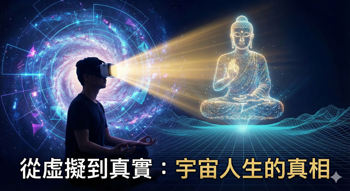 從 VR 虛擬實境看見《金剛經》：當我摘下頭盔，才發現現實也是一場遊戲
