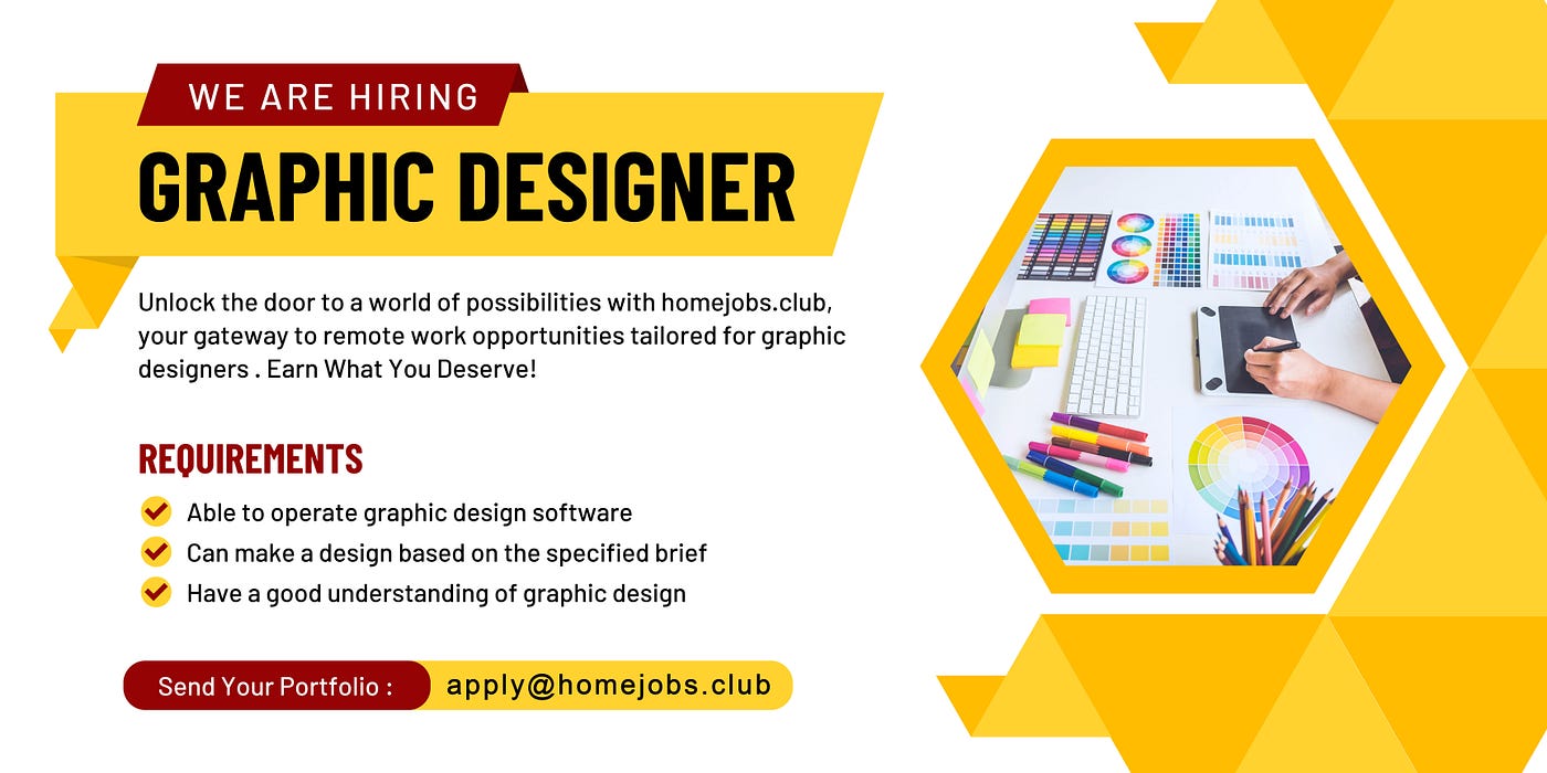 How to Work as a Graphic Designer from Home | by Tomy Sheeble | Medium