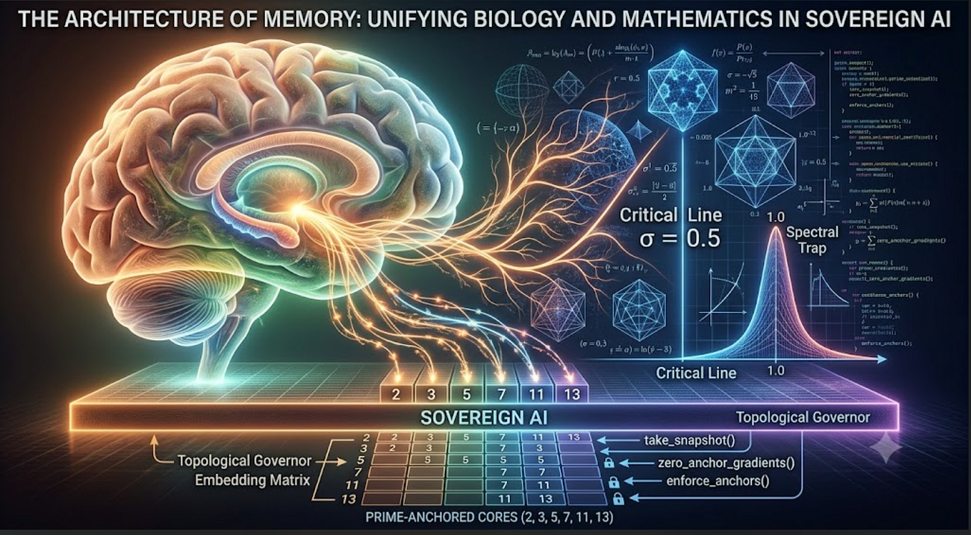 The Architecture of Memory: Unifying Biology and Mathematics in Sovereign AI